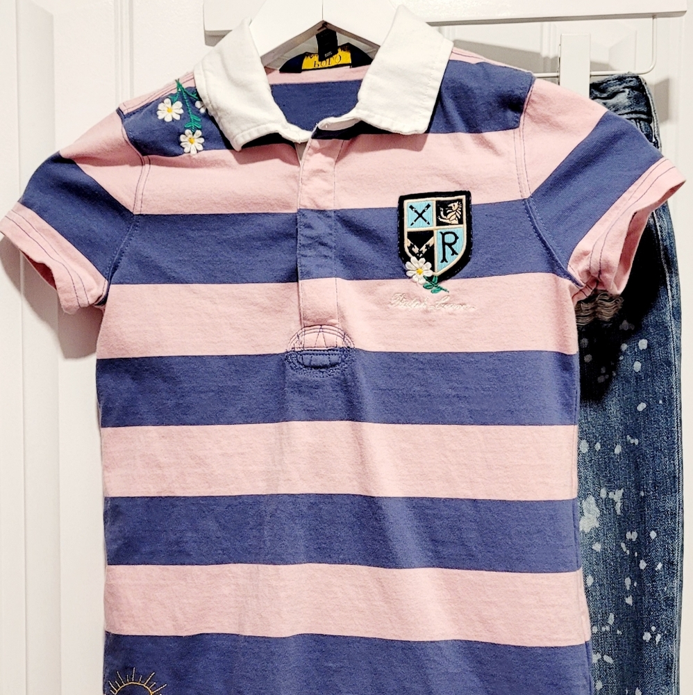GIRLS POLO RALPH LAUREN RUGBY